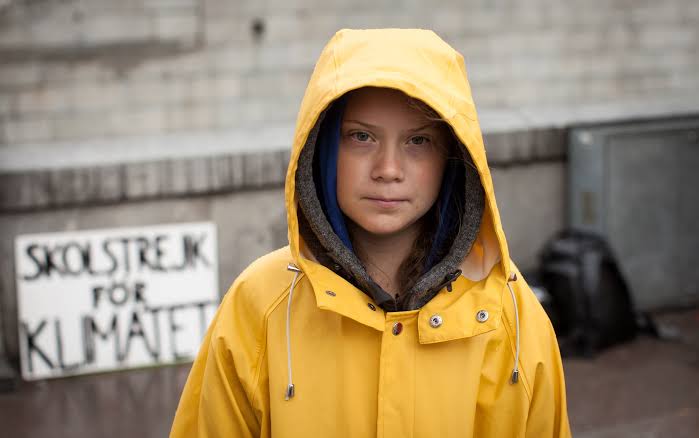 Swedish Climate change activist Greta Thunberg (Photograph by Anders Hellberg)