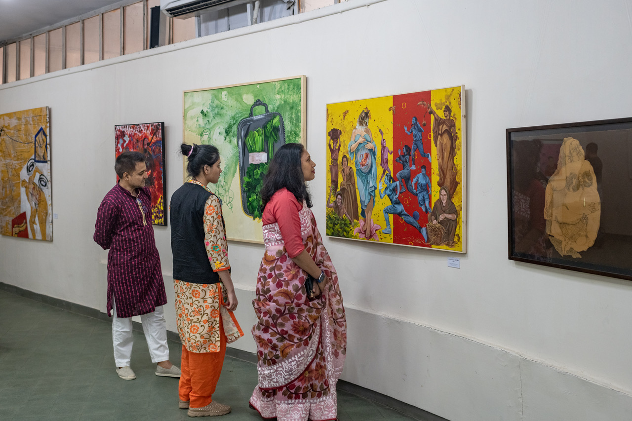 8th March, Charukola, Faculty of Fine Art, University of Dhaka | Photo by Md. Mir Hossen Roney